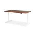โต๊ะปรับระดับ Bewell Health-Max Controller 75x140 Adjustable Desk Walnut Top + White Frame