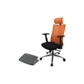 เก้าอี้เพื่อสุขภาพ Modena Anya Ergonomic Chair Orange With Footrest