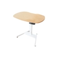 โต๊ะปรับระดับ TROOS Work Custom Single Leg 60x80 Adjustable Desk Beech