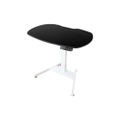โต๊ะปรับระดับ TROOS Work Custom Single Leg 60x80 Adjustable Desk Black Solid