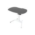 โต๊ะปรับระดับ TROOS Work Custom Single Leg 60x80 Adjustable Desk Galaxy Grey