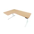 โต๊ะปรับระดับ TROOS Work Custom L 2 Leg 60x150 Adjustable Desk Beech