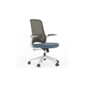 เก้าอี้สุขภาพ Work Station Office Klimt Ergonomic Chair White/Blue