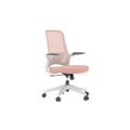 เก้าอี้สุขภาพ Work Station Office Klimt Ergonomic Chair White/Pink