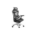 เก้าอี้สุขภาพ Sihoo Homey Ergonomic Chair Black No Footrest A3C-201