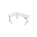 โต๊ะปรับระดับ TROOS Work Custom L 3 Leg 70x160 Adjustable Desk White Wash