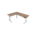 โต๊ะปรับระดับ TROOS Work Custom L 3 Leg 85x200 Adjustable Desk Forest Oak
