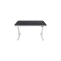 โต๊ะปรับระดับ TROOS Work With Wireless Charger 60x120 Smart Adjustable Desk Black/White + Top Tempered Glass