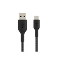 สายชาร์จ Belkin BOOST CHARGE Braided USB-C Charging Cable 1m Black