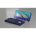 คีย์บอร์ด Meletrix by Wuque Studio Zoom75 Essential Edition Wireless Mechanical Keyboard (with 2U Color LCD Modular) Navy + PVD Mirror Silver Knob & Weight + Glass Navy