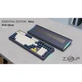 คีย์บอร์ด Meletrix by Wuque Studio Zoom98 Wireless Mechanical Keyboard (with LCD Screen Module) EE Navy + PVD Mirror Silver