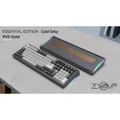 คีย์บอร์ด Meletrix by Wuque Studio Zoom98 Wireless Mechanical Keyboard (with LCD Screen Module) EE Cool Grey + PVD Mirror Gold