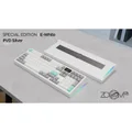 คีย์บอร์ด Meletrix by Wuque Studio Zoom98 Wireless Mechanical Keyboard (with LCD Screen Module) SE E-White + PVD Mirror Silver