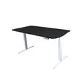 โต๊ะปรับระดับ Bewell Ergonomic 80x160 Adjustable Desk Black Top + White Frame [ส่งของภายใน 3-7 วันทำการ]