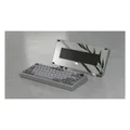 คีย์บอร์ด Meletrix by Wuque Studio Zoom75 Essential Edition Wireless Mechanical Keyboard (with 2U Color LCD Modular) GT Silver + Anodized Black Knob & Weight + PVD Silver