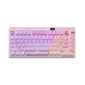 คีย์บอร์ด Kzzi K75 Pro+ Wireless Mechanical Keyboard (EN) Sakura Pink + Eternity Tactile Switch