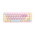 คีย์บอร์ด MOFii Brownie Wireless Keyboard (EN/TH) Pink Lemon