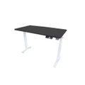 โต๊ะปรับระดับ Bewell Ergonomic Single Motor 60x120 Adjustable Desk Top Wooden Black + White Frame [ส่งของภายใน 3-7 วันทำการ]