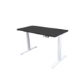 โต๊ะปรับระดับ Bewell Ergonomic 60x120 Adjustable Desk Wooden Black Top + White Frame