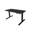 โต๊ะปรับระดับ Bewell Ergonomic Single Motor 60x120 Adjustable Desk Top Wooden Black + Black Frame [ส่งของภายใน 3-7 วันทำการ]