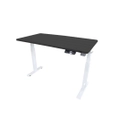 โต๊ะปรับระดับ Bewell Ergonomic Single Motor 75x140 Adjustable Desk Top Wooden Black + White Frame [ส่งของภายใน 3-7 วันทำการ]