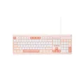 คีย์บอร์ด Nubwo NK44 Keyboard (EN/TH) Pink/White