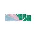 คีย์แคป EGA TYPE-MGKC4 PBT 106 Keys Keycap (EN/TH) Blue+Pink+Green