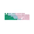 คีย์แคป EGA TYPE-MGKC4 PBT 106 Keys Keycap (EN/TH) Green+Blue+Pink