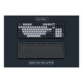 คีย์บอร์ด Qwertykeys QK100 Wireless Mechanical Keyboard (EN) Anodized Black Case + Anodized Black Weight + QK01