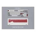 คีย์บอร์ด Qwertykeys QK100 Wireless Mechanical Keyboard (EN) E-coated White Case + Red Synth Weight + QK03 + Red Add-on
