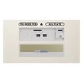 คีย์บอร์ด Qwertykeys Neo70 Wireless Mechanical Keyboard Spray-coated White Case + Golden ALU Weight + PVD Silver Badge