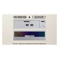 คีย์บอร์ด Qwertykeys Neo70 Wireless Mechanical Keyboard Anodized Silver Case + Mirror Chroma SS Weight + PVD Silver Badge