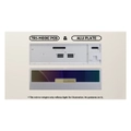 คีย์บอร์ด Qwertykeys Neo70 Wireless Mechanical Keyboard Anodized Silver Case + Mirror Chroma SS Weight + PVD Golden Badge