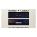 คีย์บอร์ด Qwertykeys Neo70 Wireless Mechanical Keyboard Anodized Navy Case + Mirror Chroma SS Weight + PVD Golden Badge