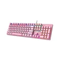 คีย์บอร์ด AULA S2022 Mechanical Gaming Keyboard (EN/TH) Pink + Blue Switch