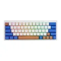 คีย์บอร์ด EGA TYPE CMK6 Wireless Mechanical Gaming Keyboard (EN/TH) White + Blue Switch