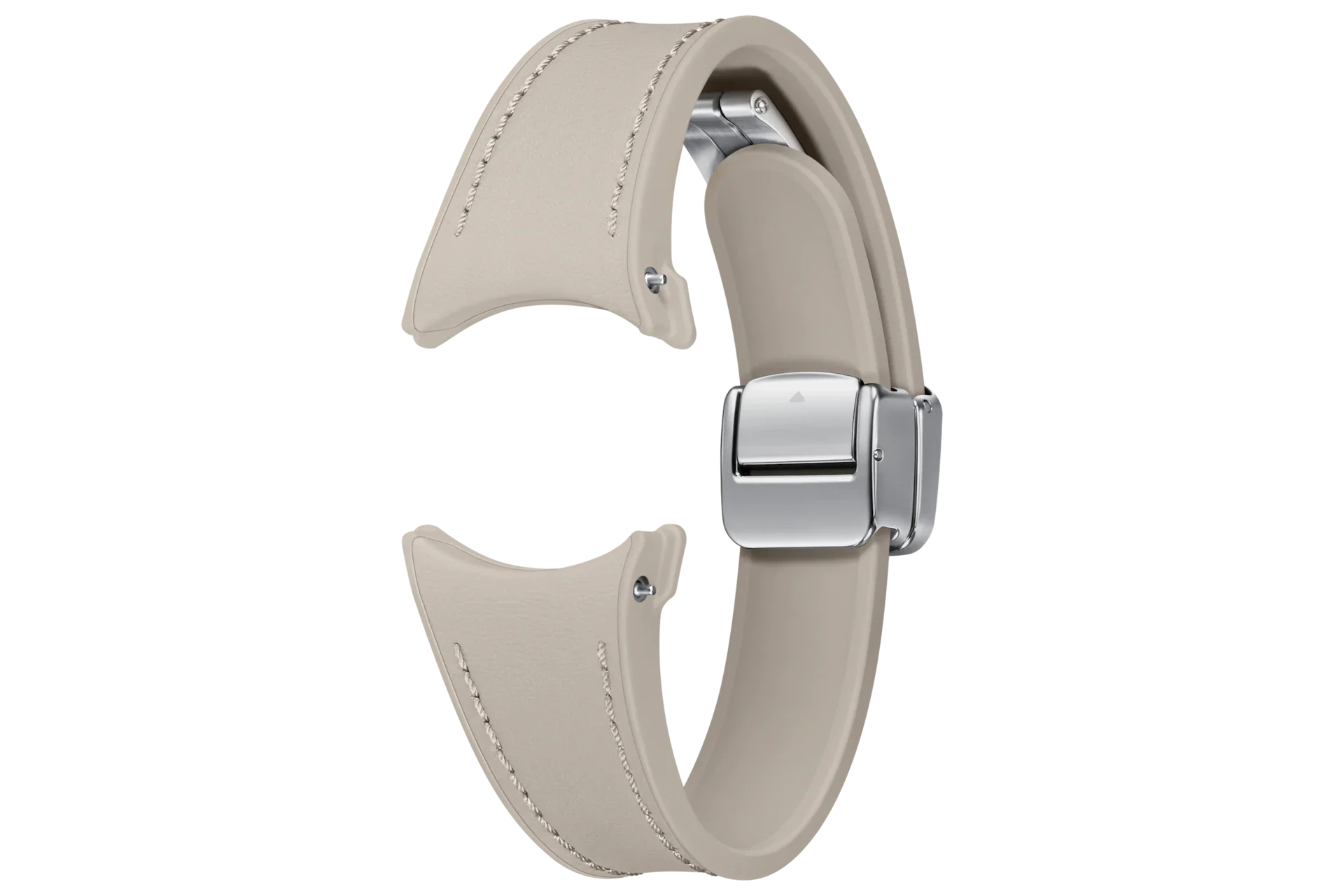 Galaxy Watch6 D-Buckle Hybrid Eco-Leather Band Slim (S/M)