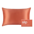 Slip Pure Silk Queen Size Pillowcase Coral Sunset
