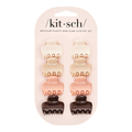 Kitsch Recycled Plastic Mini Claw Clips Set