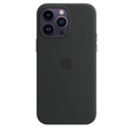 Apple เคสซิลิโคนสำหรับ iPhone 14 Pro Max พร้อม MagSafe - สีมิดไนท์