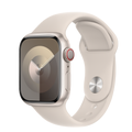 Apple Watch Series 9 รุ่น GPS + Cellular | ตัวเรือนอะลูมิเนียม สีสตาร์ไลท์ 41 มม. | สายแบบ Sport Band สีสตาร์ไลท์ ขนาด S/M