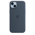 Apple เคสซิลิโคนสำหรับ iPhone 14 Plus พร้อม MagSafe - สีน้ำเงินสตอร์มบลู
