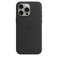 Apple เคสซิลิโคนสำหรับ iPhone 15 Pro Max พร้อม MagSafe - สีดำ