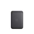 Apple เคสผ้า FineWoven แบบกระเป๋าสตางค์สำหรับ iPhone พร้อม MagSafe - สีดำ