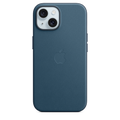 Apple เคสผ้า FineWoven สำหรับ iPhone 15 พร้อม MagSafe - สี แปซิฟิกบลู