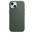 Apple เคสผ้า FineWoven สำหรับ iPhone 15 พร้อม MagSafe - สีเขียวเอเวอร์กรีน