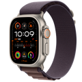 Apple Watch Ultra 2 รุ่น GPS + Cellular | ตัวเรือนไทเทเนียม 49 มม. | สายแบบ Alpine Loop สีคราม - ขนาด S