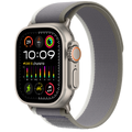Apple Watch Ultra 2 รุ่น GPS + Cellular | ตัวเรือนไทเทเนียม 49 มม. | สายแบบ Trail Loop สีเขียว/เทา - ขนาด S/M