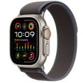 Apple Watch Ultra 2 รุ่น GPS + Cellular | ตัวเรือนไทเทเนียม 49 มม. | สายแบบ Trail Loop สีน้ำเงิน/ดำ - ขนาด M/L