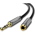 UGREEN 3.5mm Male to 3.5mm Female Extension Cable 5m Black 10538